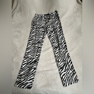 LIONESS | JEANS IN ZEBRA